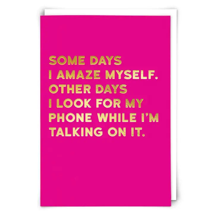 Amaze Card
