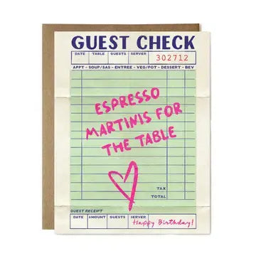 Espresso Martini Guest Check