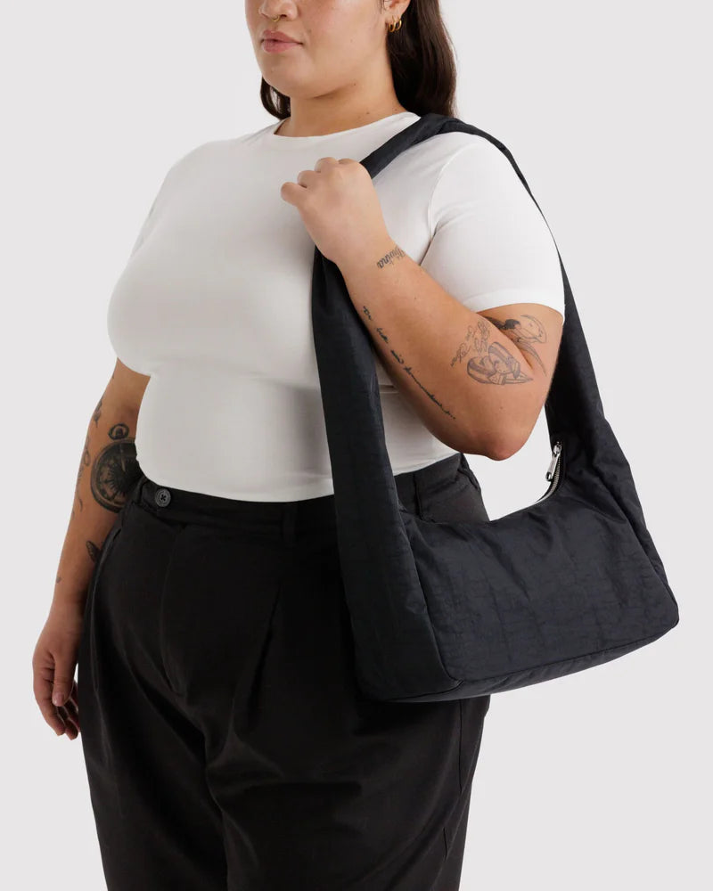 Nylon Meringue Bag- Black