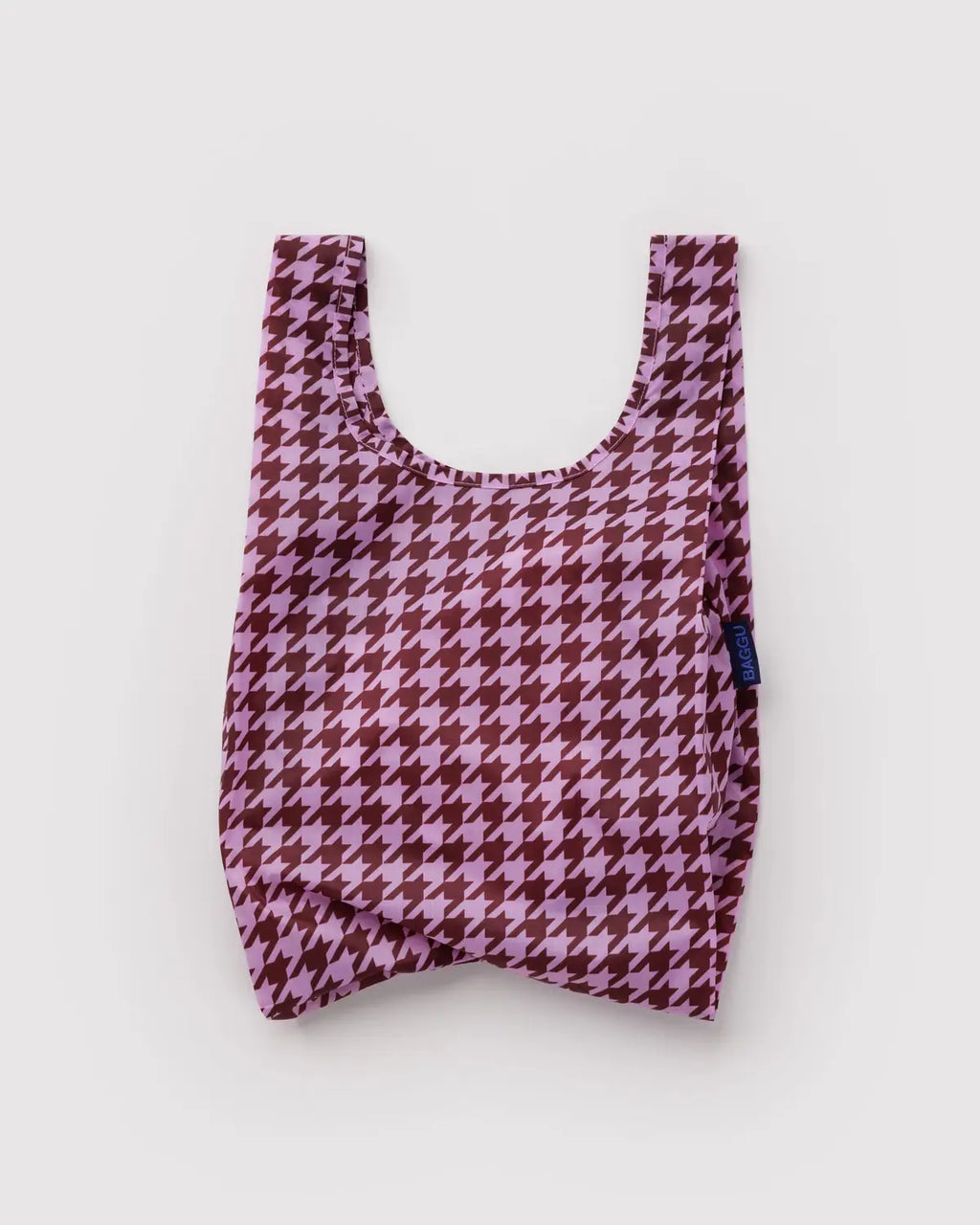 Baby Baggu - Pink Houndstooth
