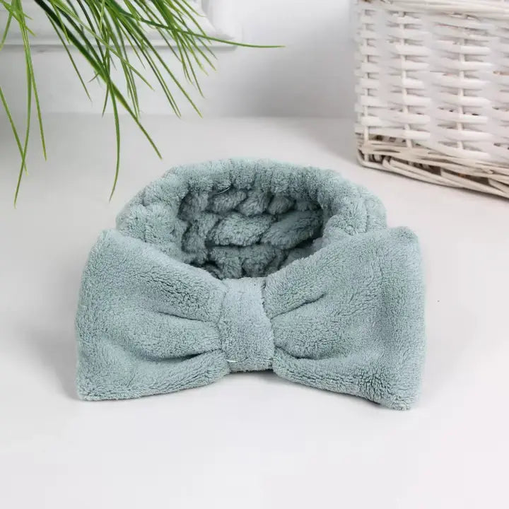 Luxe Spa Headbands- Green