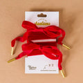 Shoelaces-Velvet Red