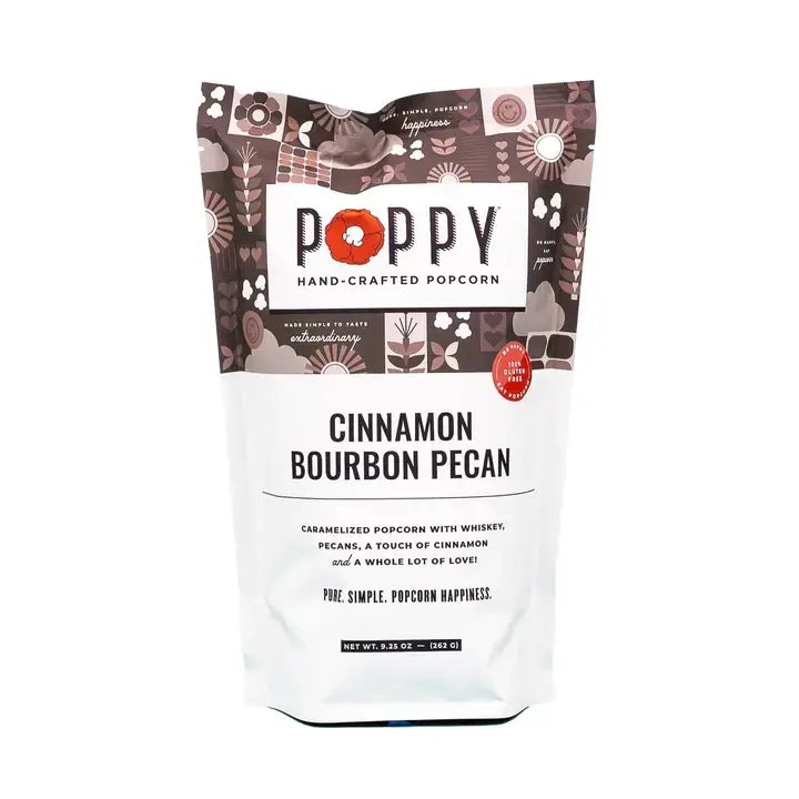 Cinnamon Bourbon Pecan Popcorn