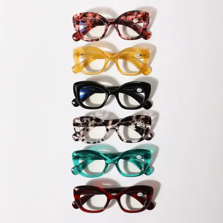 Cateye Blue Light Readers- +3.00