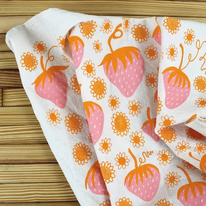 Strawberry Tea Towel