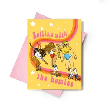 Retro Bestie Card