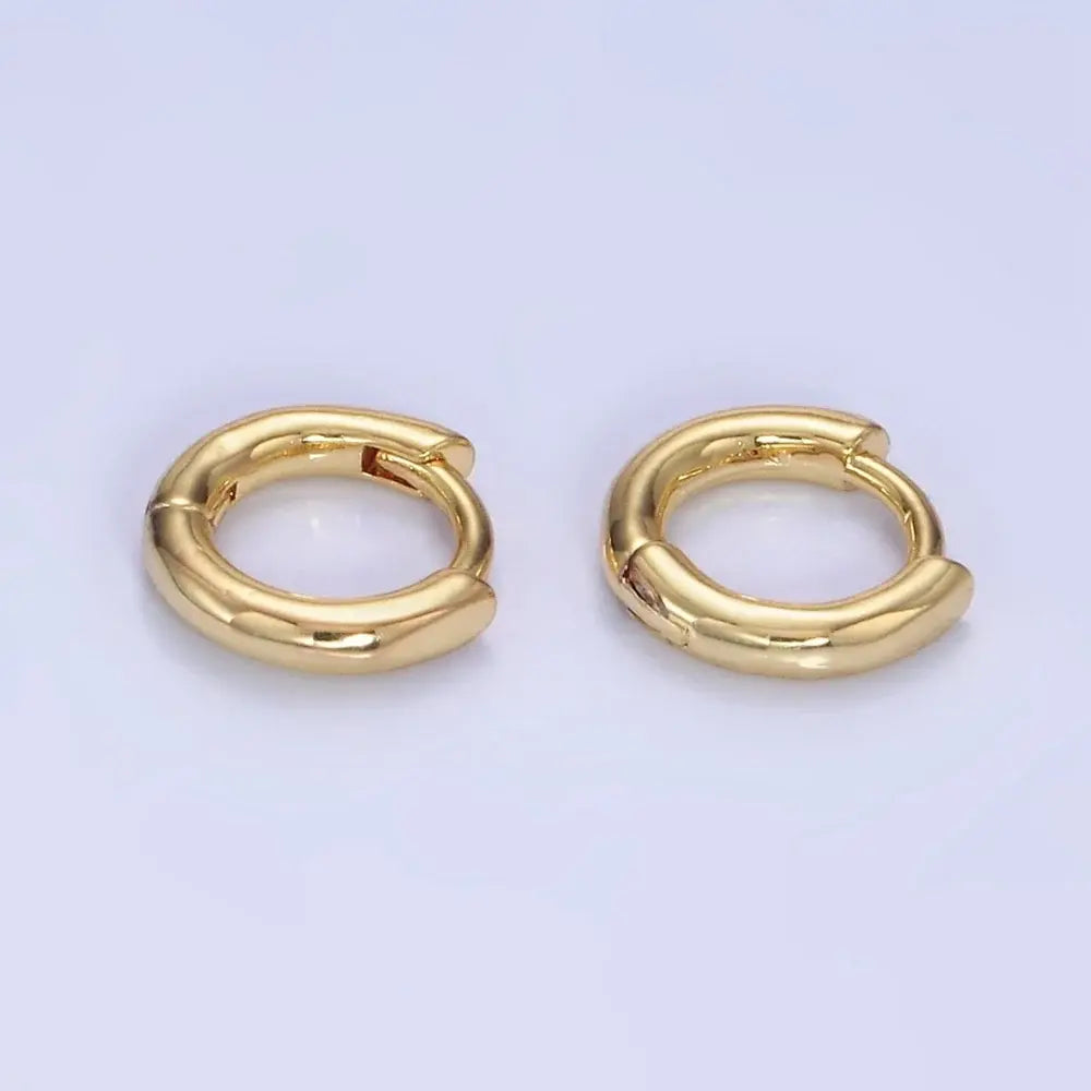 10mm Minimalist Huggie- GF