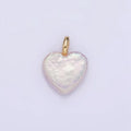 16mm Freshwater Pearl Heart Pendant