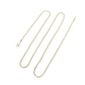 2mm Curb Necklace- GF- 23.5in