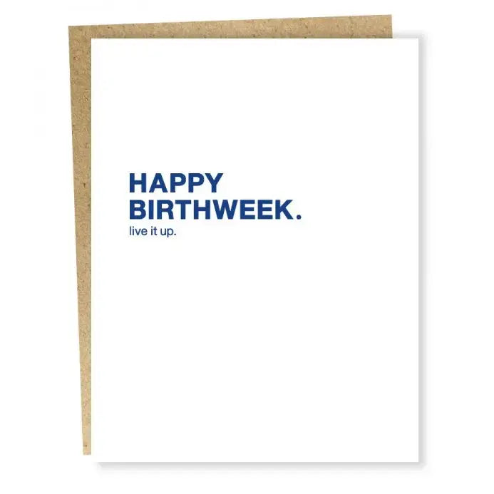Birthweek Card