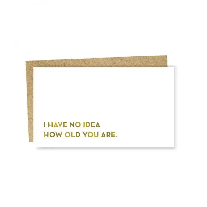Mini - No Idea Card