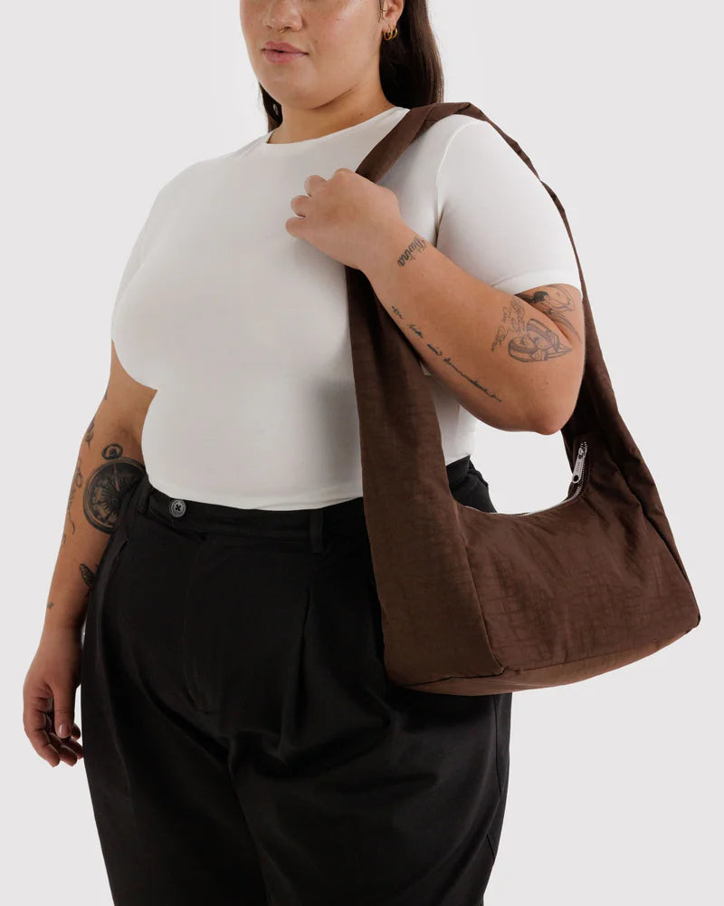 Nylon Meringue Bag- Coffee