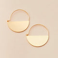 Refined Earring- Lunar Hoop/Gold Vermeil
