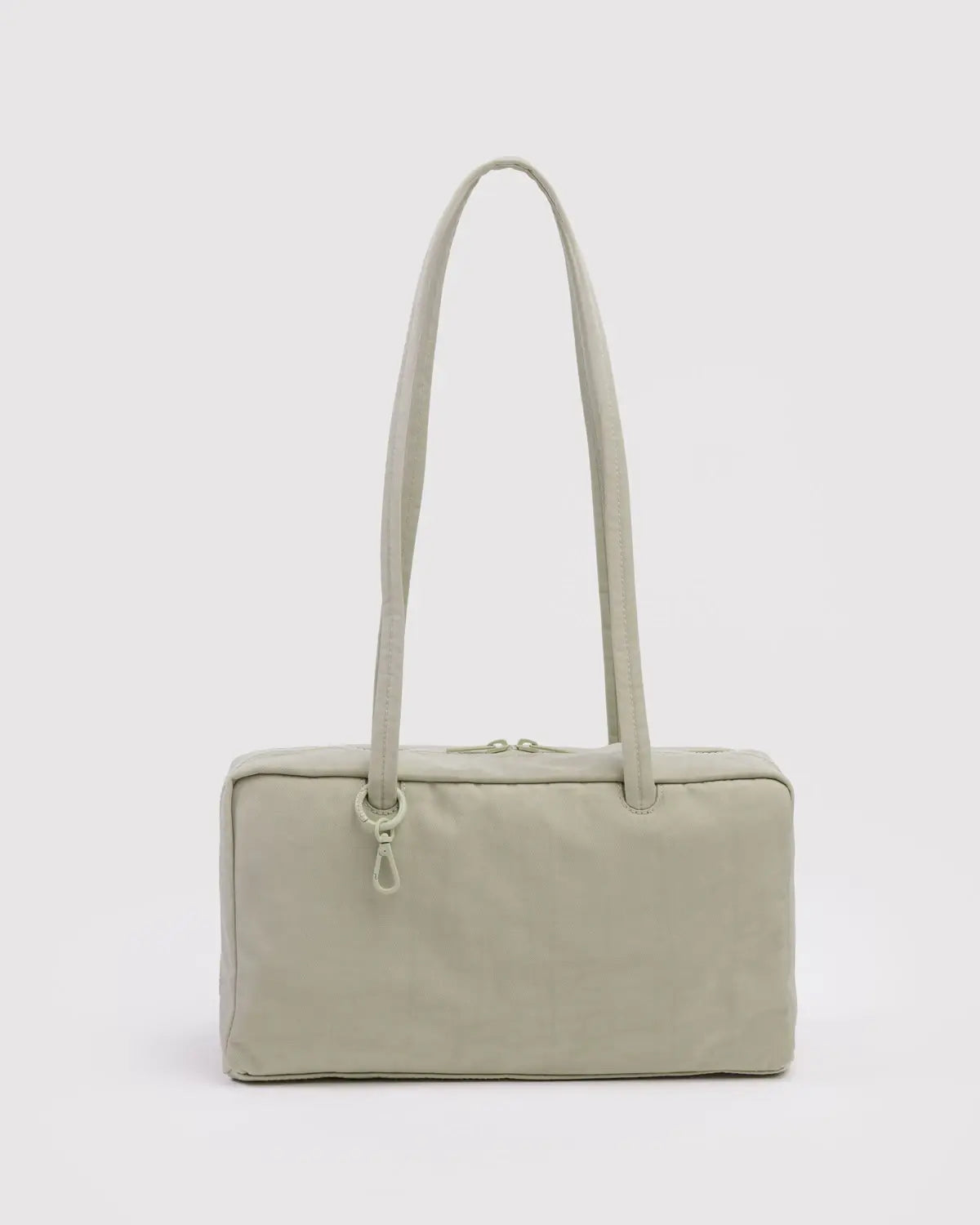 Nylon Bowler Bag- Celadon