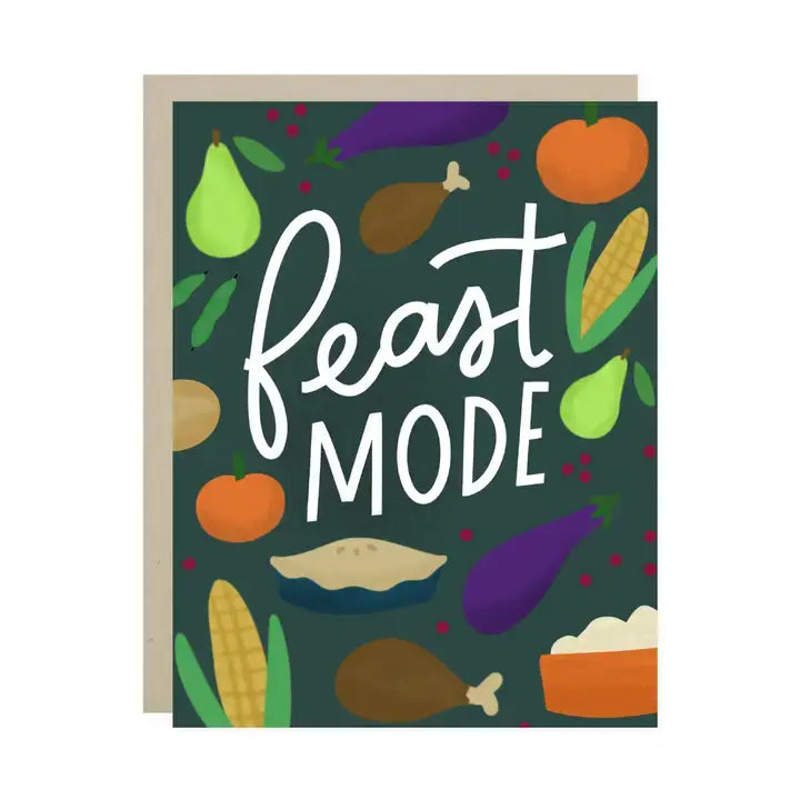 Feast Mode Thanksgiving Card