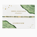 Green Aventurine Gemstone Stacking Bracelet