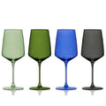 Seaside Noveau Reserve Crystal Wine Glasses (Set of 4)