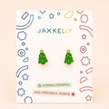 Kids Earrings: Christmas Tree