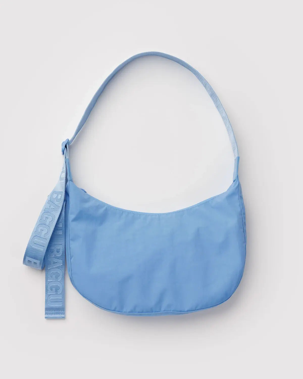 Medium Nylon Crescent Bag- Piscine