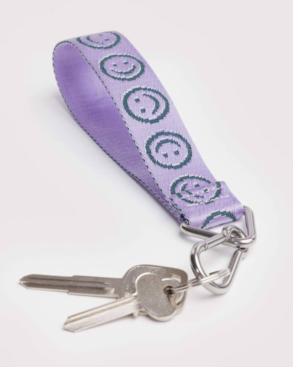 Logo Keychain- Lilac Happy