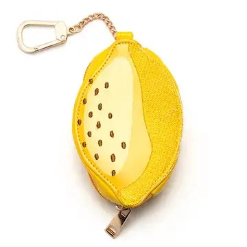 2-in-1 Bag Charm & Reusable Bag - Lemon