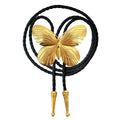 Butterfly Bolo Tie - Black