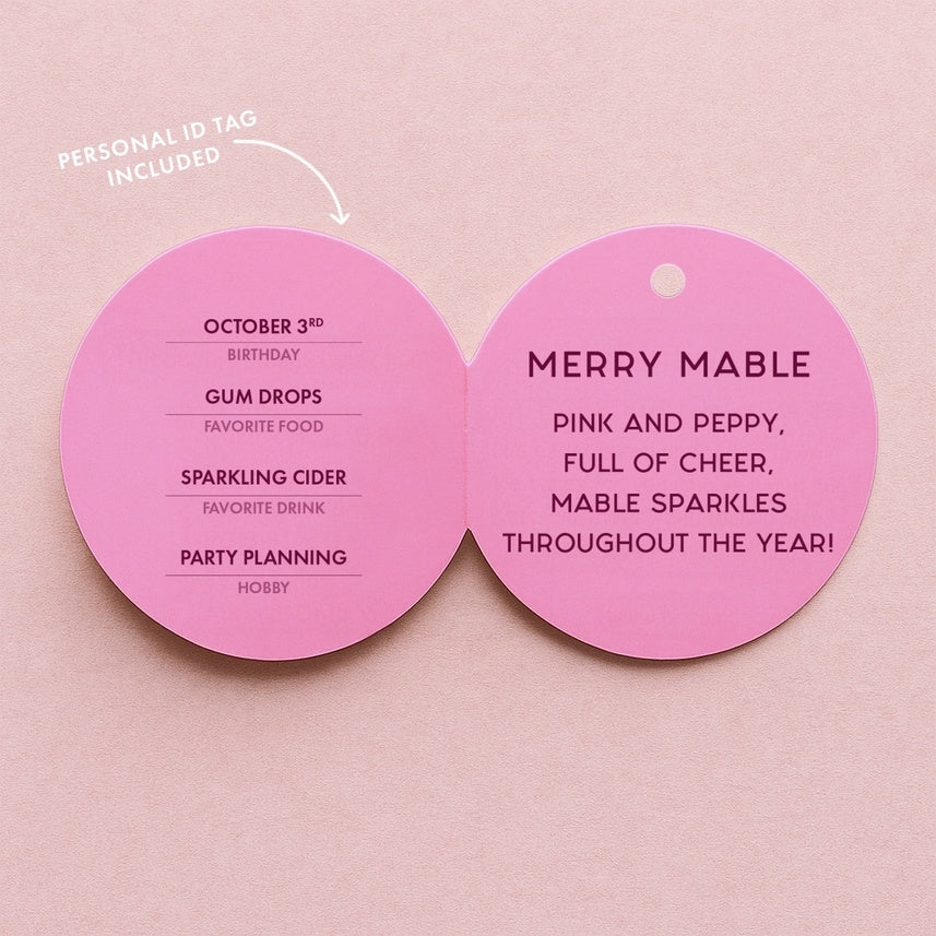 Elf Ornament- Merry Mable