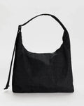 Nylon Shoulder Bag- Black