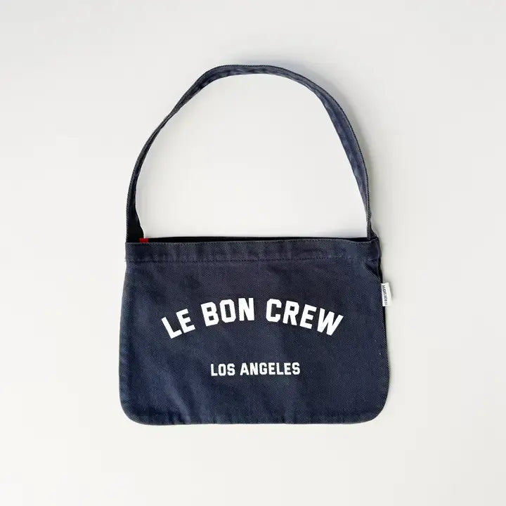 Petite Happy Carry Bag- Coal + White