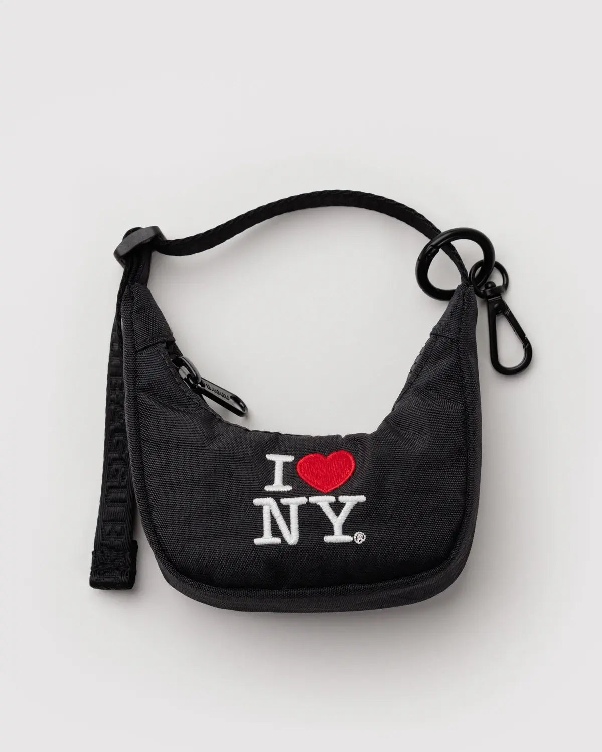 Crescent Bag Charm- I Love NY