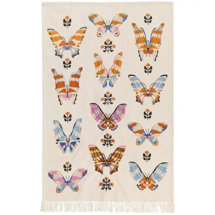 Aurora Embroidered Dishtowel