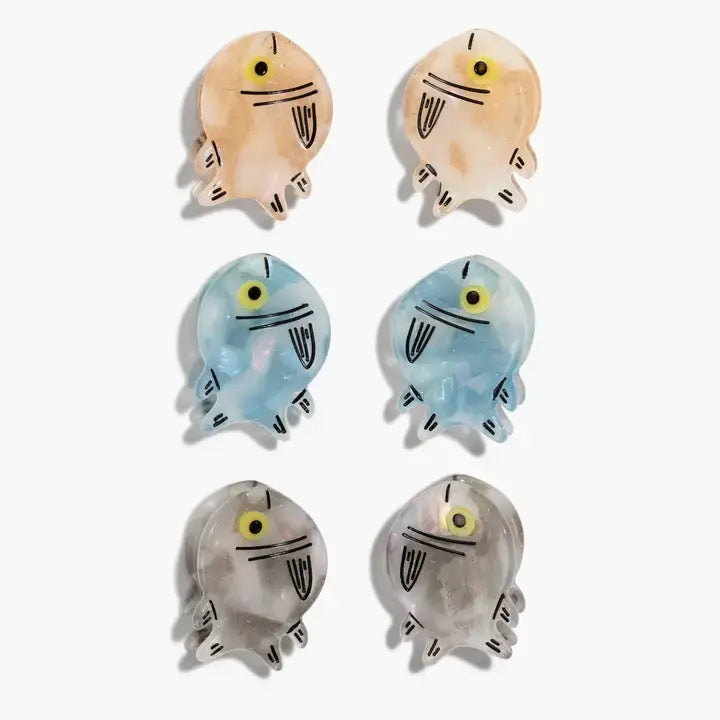 Micro Fish Hair Claw Set