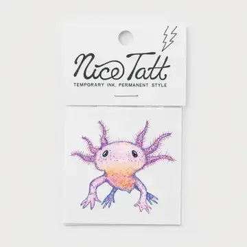 Temporary Tattoo- Axolotl