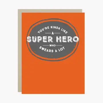Super Hero Dad Card