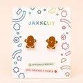 Kids Earrings: Gingerbread Man