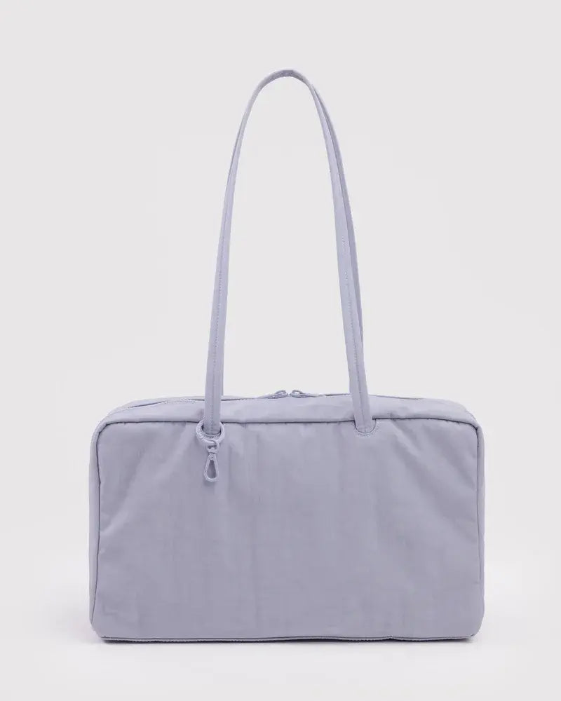 Medium Nylon Bowler Bag - Mist