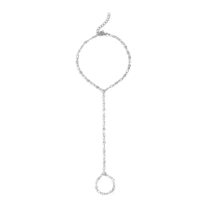 Stainless Steel Smooth Lip Hand Chain