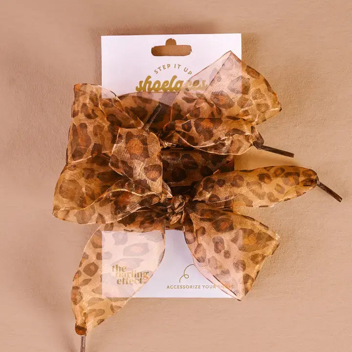 Shoelaces-Sheer Cheetah