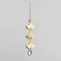 Suncatcher Botanical Leaf/Amazonite
