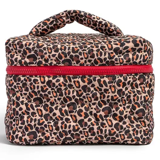 Cosmetic Travel Case- Cheetah Print