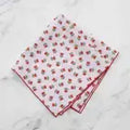 Heart Print Cotton Scarf