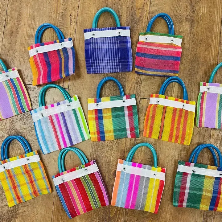 Mexican Mini Market Bag 4.5 X 4 Inches
