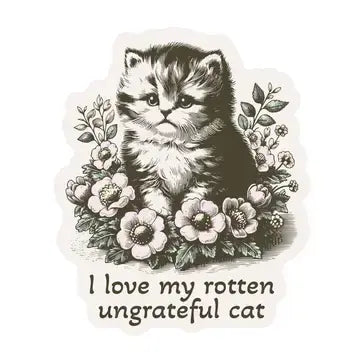 Rotten Kitty Sticker