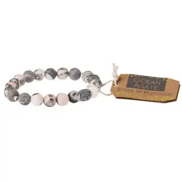 Stone Bracelet- Ocean Agate
