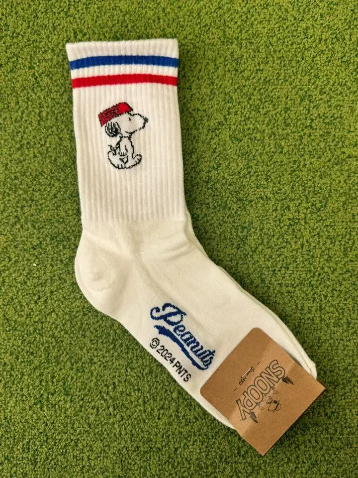 Snoopy Crew Ankle Socks