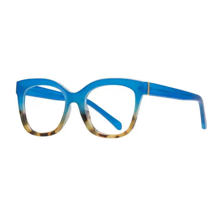 Morgan - Blue/Brown Tort +1.50