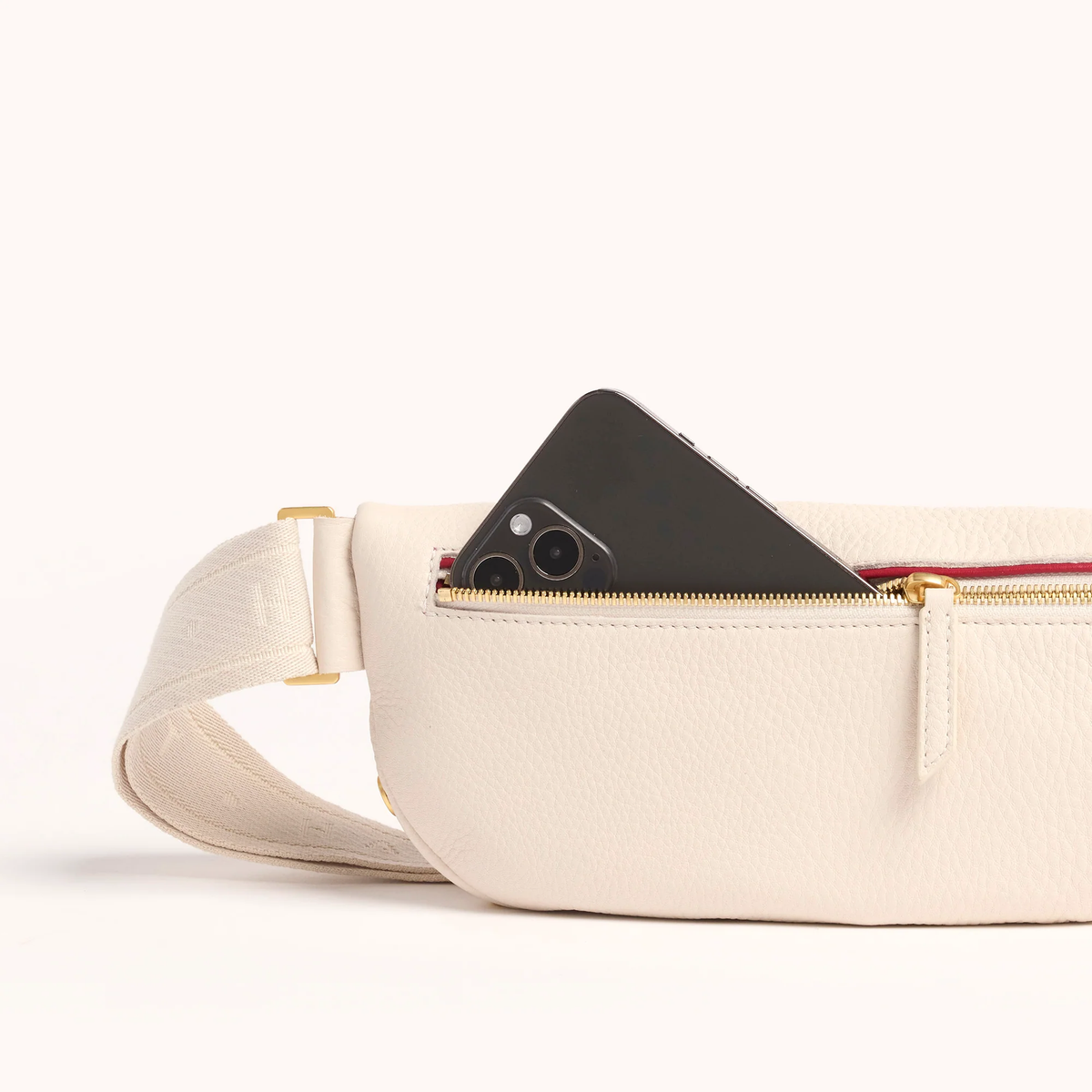 Charles Crossbody Medium- Calla Lily White-BG