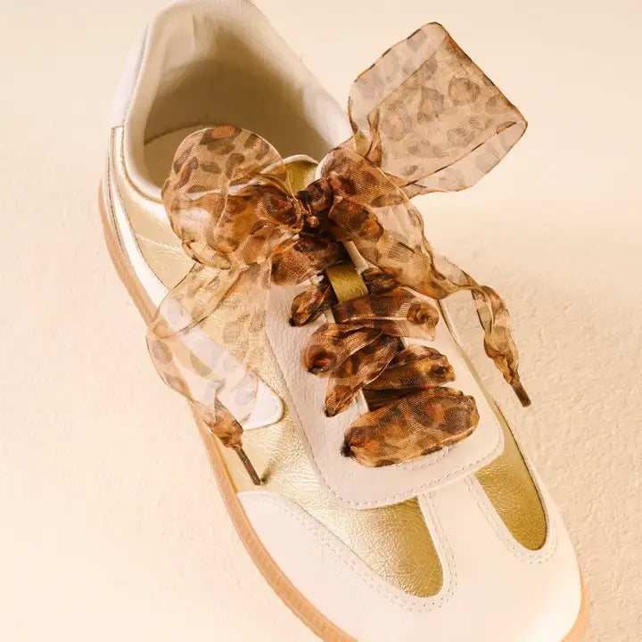 Shoelaces-Sheer Cheetah