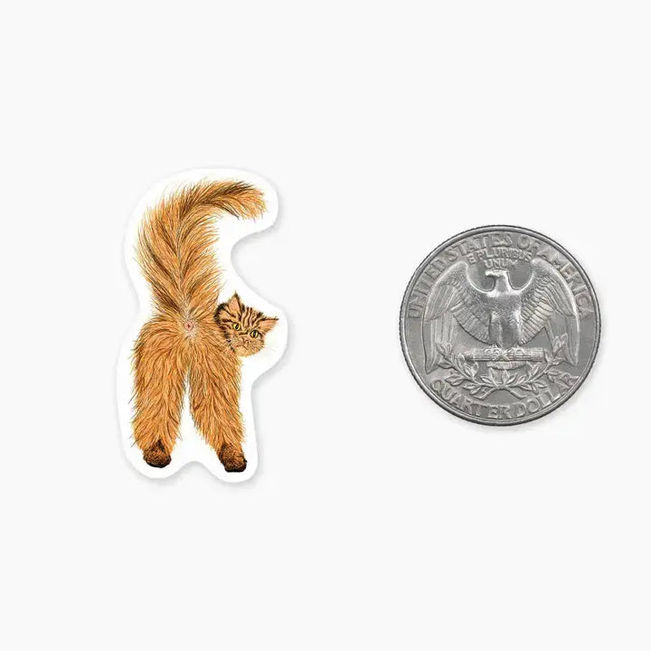 Mini Sticker- Cat Butt Sticker