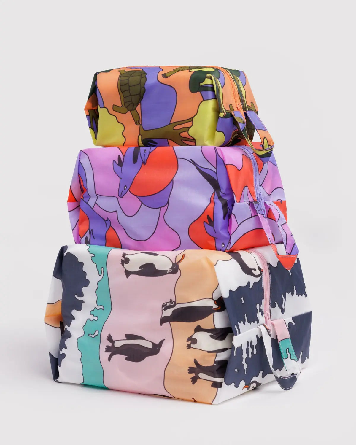 3D Zip Set- Vacation Animals